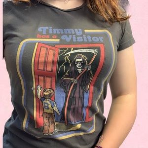 “Timmy has a visitor” tshirt. size large.